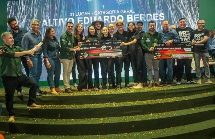 Produtores de café de Rondônia recebem premiação no 9º Concafé, em Cacoal