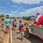 PM de Nova Brasilândia Realiza Natal Solidário e Distribui Alegria para Crianças